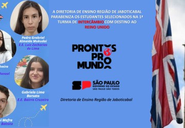 Prontos pro Mundo: 30 estudantes da região do ABC são selecionados para intercâmbio