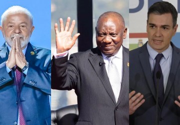 Lula, Sánchez e Ramaphosa: 2025 será decisivo para multilateralismo