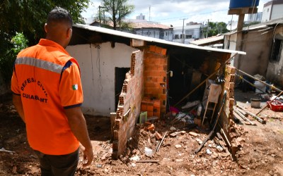 Defesa Civil vistoria casas afetadas por alagamentos para emissão de laudos