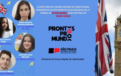 Prontos pro Mundo: 30 estudantes da região do ABC são selecionados para intercâmbio