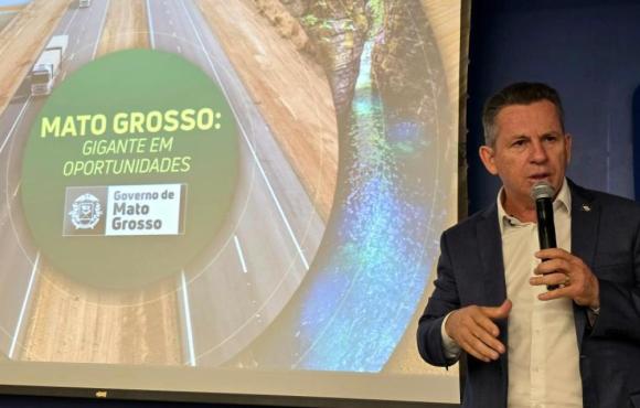 Em evento na Bolsa de Valores, Mauro destaca que Mato Grosso é 'gigante de oportunidades'